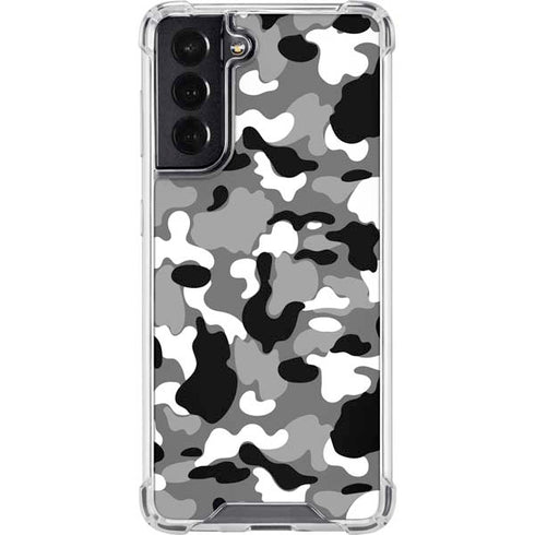 Neutral Street Camo Galaxy S22 Clear Case