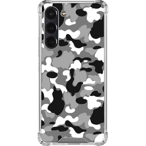 Neutral Street Camo Galaxy S23 Plus Clear Case