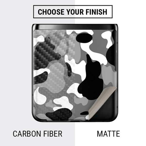 Neutral Street Camo Galaxy Z Flip Skin
