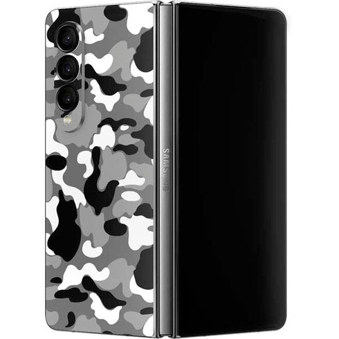 Neutral Street Camo Galaxy Z Fold4 5G Skin