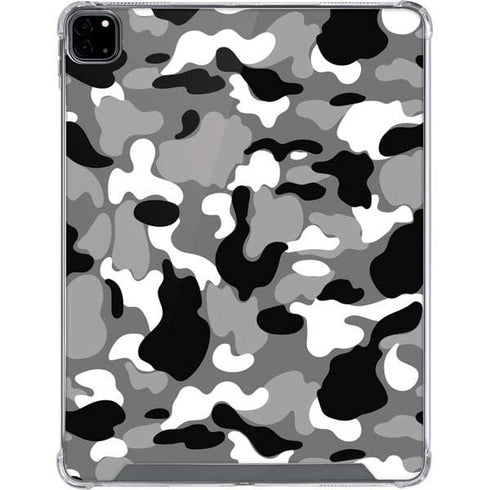 Neutral Street Camo iPad Pro 12.9in (2020) Clear Case