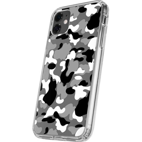 Neutral Street Camo iPhone 11 Clear Case