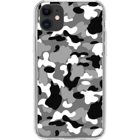 Neutral Street Camo iPhone 11 Clear Case