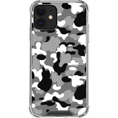 Neutral Street Camo iPhone 12 Clear Case