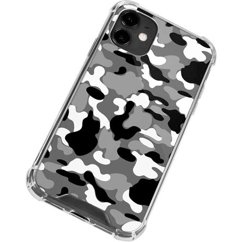 Neutral Street Camo iPhone 12 Clear Case