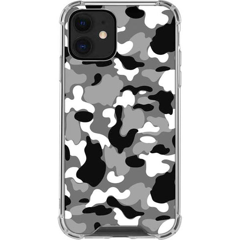 Neutral Street Camo iPhone 12 Mini Clear Case