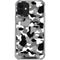 Neutral Street Camo iPhone 12 Mini Clear Case