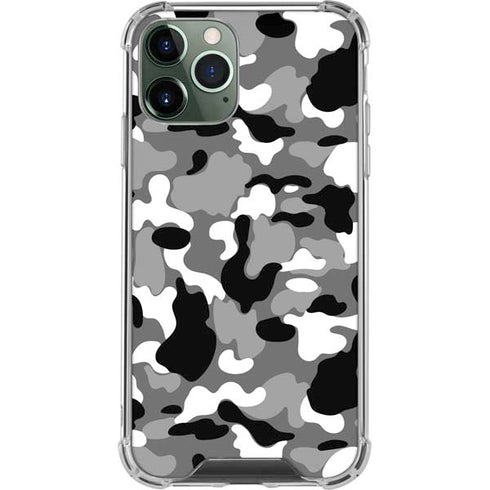 Neutral Street Camo iPhone 12 Pro Clear Case