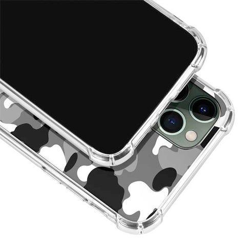 Neutral Street Camo iPhone 12 Pro Clear Case