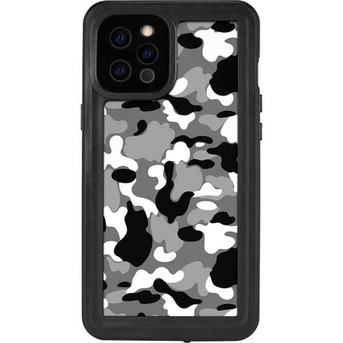 Neutral Street Camo iPhone 12 Pro Max Waterproof Case