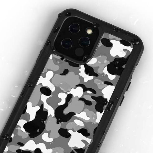 Neutral Street Camo iPhone 12 Pro Waterproof Case
