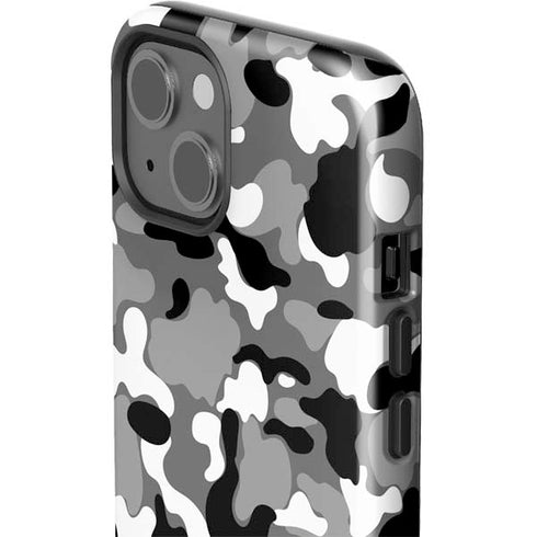 Neutral Street Camo iPhone 15 Plus Impact Case