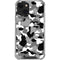Neutral Street Camo iPhone 15 Plus Clear Case