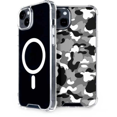 Neutral Street Camo iPhone 15 Plus MagSafe Case