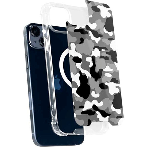 Neutral Street Camo iPhone 14 Plus MagSafe Case