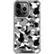 Neutral Street Camo iPhone 14 Pro Clear Case