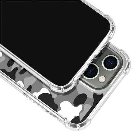 Neutral Street Camo iPhone 15 Pro Clear Case