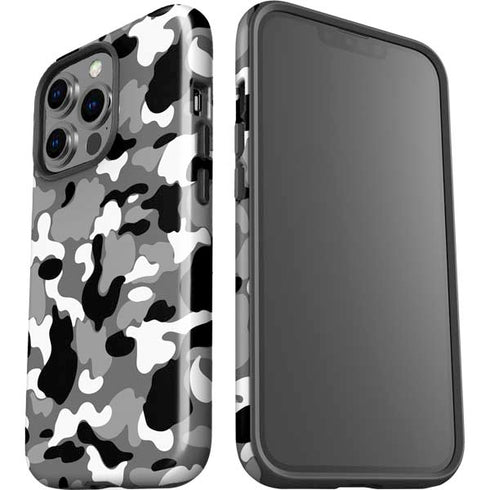 Neutral Street Camo iPhone 14 Pro Impact Case