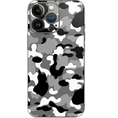 Neutral Street Camo iPhone 14 Pro Skin