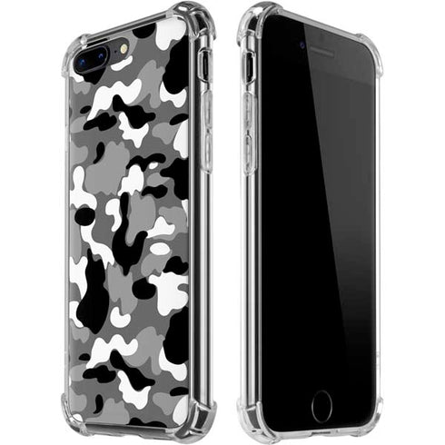 Neutral Street Camo iPhone 7/8 Plus Clear Case