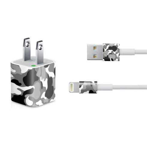 Neutral Street Camo iPhone Charger (5W USB) Skin