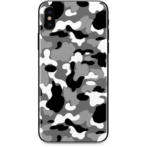 Neutral Street Camo iPhone X Skin