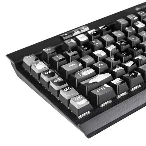 Neutral Street Camo K95 RGB PLATINUM Mechanical Gaming Keyboard Skin