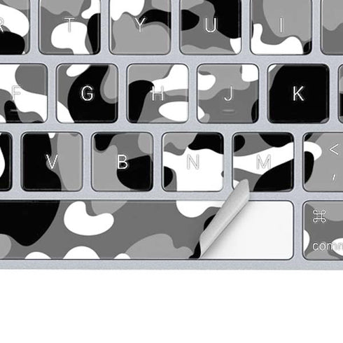 Neutral Street Camo Magic Keyboard Skin
