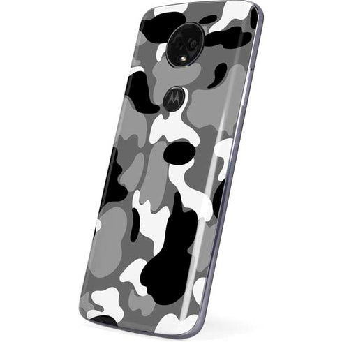 Neutral Street Camo Moto E5 Plus Skin