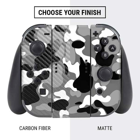 Neutral Street Camo Nintendo Switch Bundle Skin