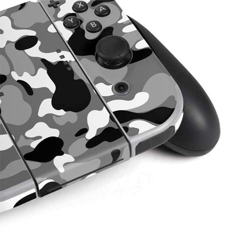 Neutral Street Camo Nintendo Switch OLED (2021) Skin