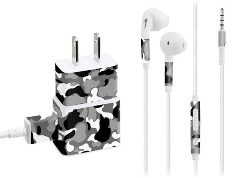 Neutral Street Camo Phone Charger Skin