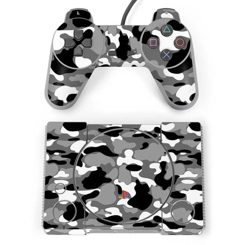 Neutral Street Camo PlayStation Classic Bundle Skin