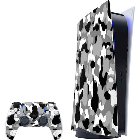Neutral Street Camo PS5 Digital Edition Bundle Skin