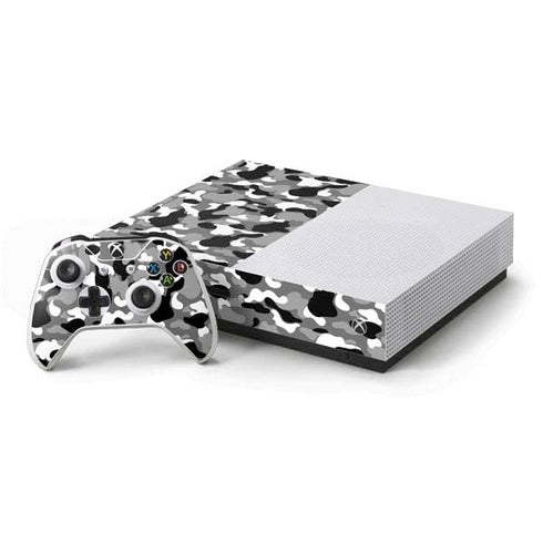 Neutral Street Camo Xbox One S Console and Controller Bundle Skin