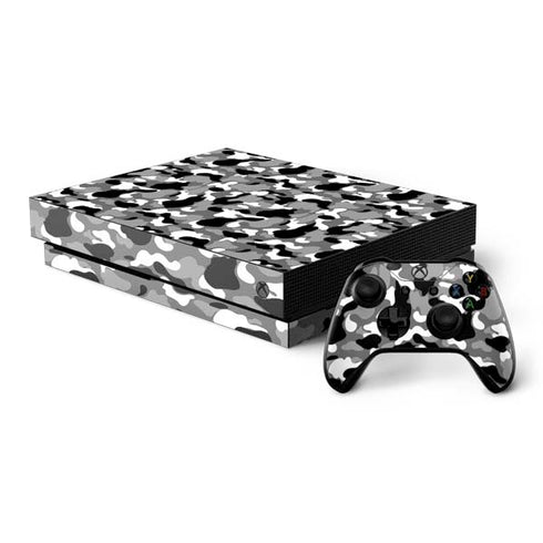 Neutral Street Camo Xbox One X Bundle Skin