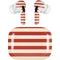 Neutral Stripes AirPods Pro 2nd Gen Skin
