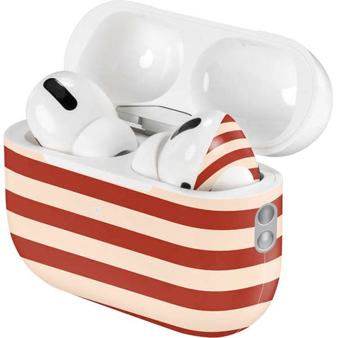 Neutral Stripes AirPods Pro 2nd Gen Skin