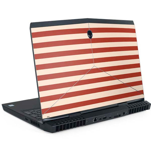 Neutral Stripes Dell Alienware Skin