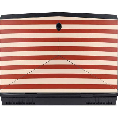 Neutral Stripes Dell Alienware Skin