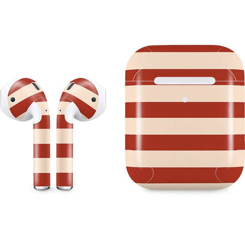 Neutral Stripes Apple AirPods 2 Skin