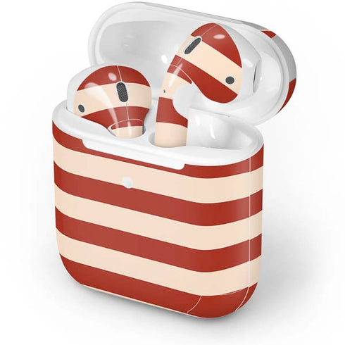 Neutral Stripes Apple AirPods 2 Skin