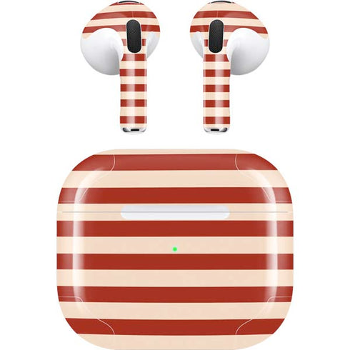 Neutral Stripes Apple AirPods (3rd Gen 2021) Skin