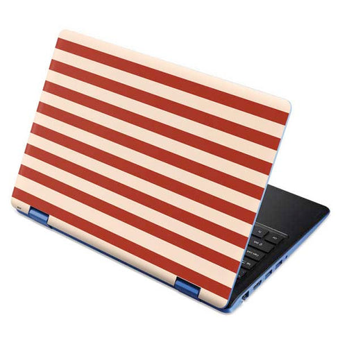 Neutral Stripes Aspire R11 11.6in Skin
