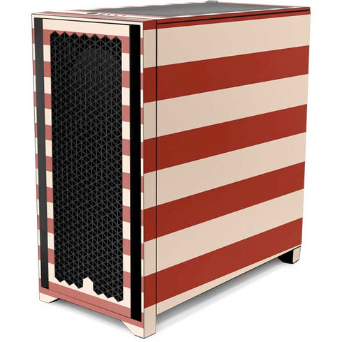 Neutral Stripes Corsair 4000D Tempered Glass Mid-Tower ATX Case Skin