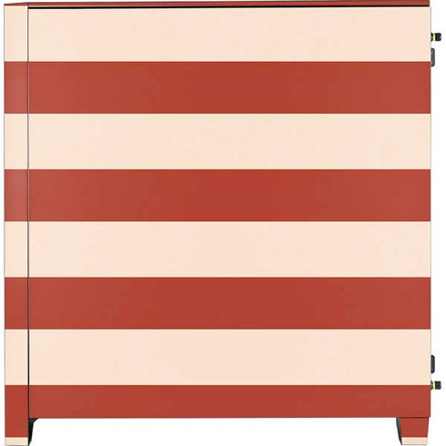 Neutral Stripes Corsair 4000D Tempered Glass Mid-Tower ATX Case Skin