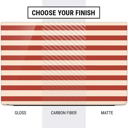 Neutral Stripes Dell Vostro Skin