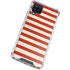 Neutral Stripes Galaxy A12 Clear Case