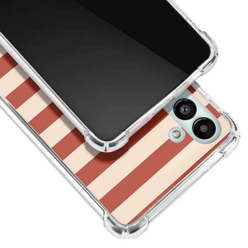 Neutral Stripes Galaxy A13 5G Clear Case