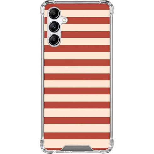 Neutral Stripes Galaxy A15 5G Clear Case